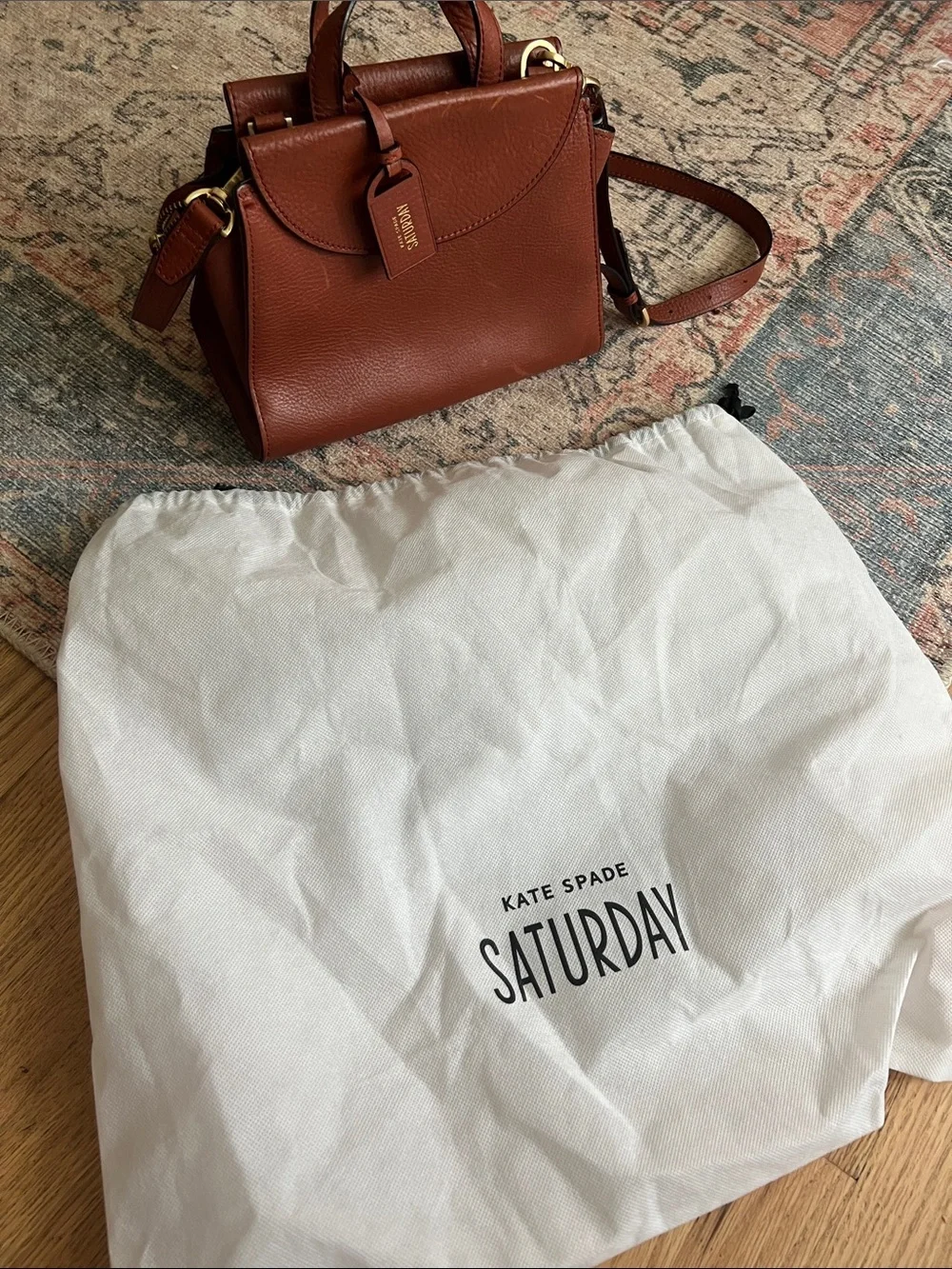 Kate Spade Women’s Brown Leather Hand bag / Satchel